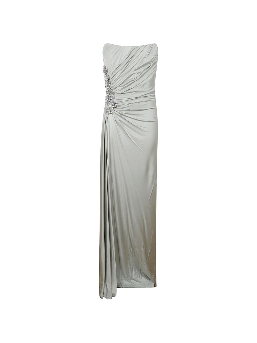 Abito lungo Corinne in verde menta Costarellos - donna 