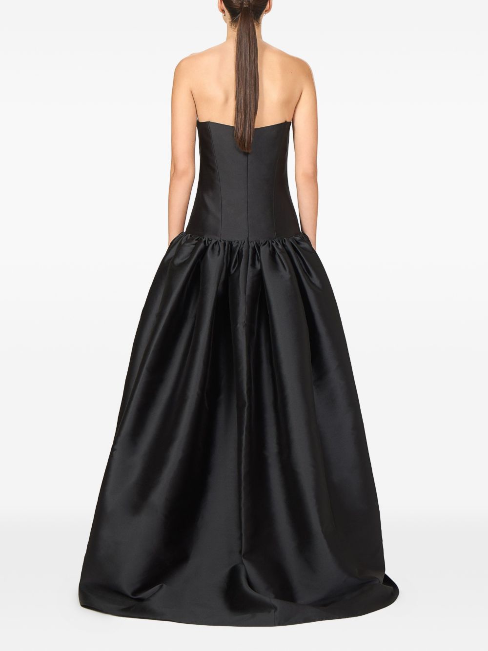 Abito asimmetrico Thara in nero Costarellos - donna 