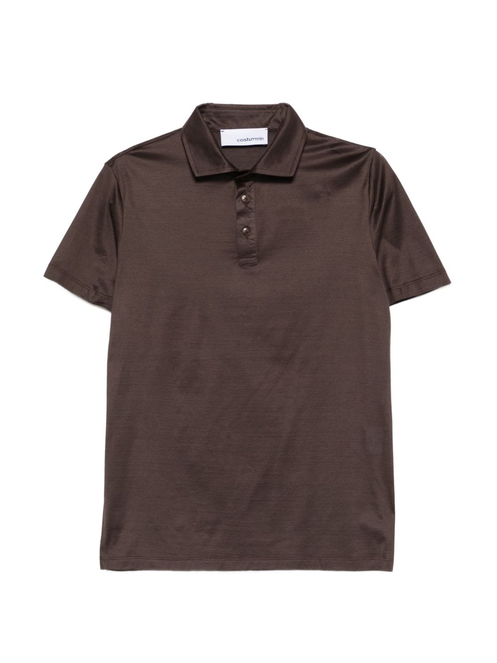 Polo a maniche corte in marrone Costumein - uomo 
