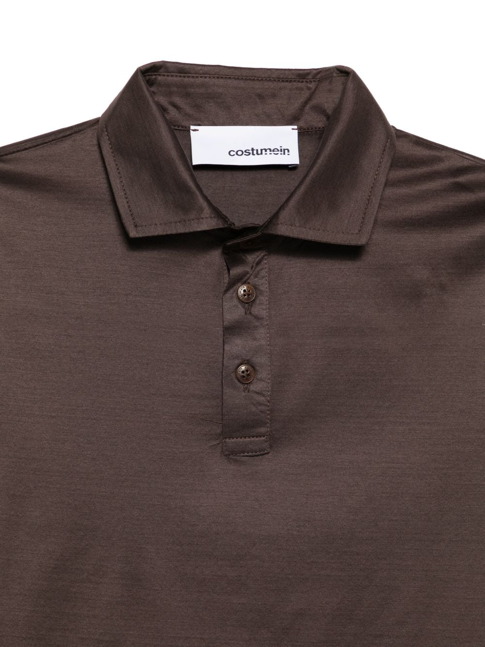 Polo a maniche corte in marrone Costumein - uomo 