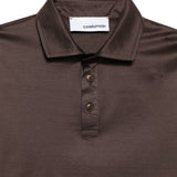 Polo a maniche corte in marrone Costumein - uomo 
