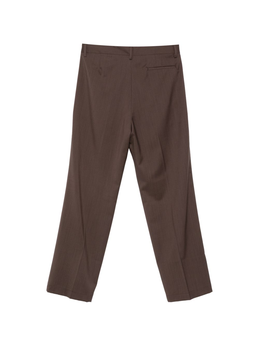 Pantaloni Norrie a gamba dritta con pieghe in marrone Costumein - uomo 
