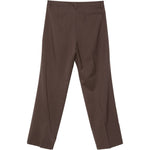 Pantaloni Norrie a gamba dritta con pieghe in marrone Costumein - uomo 
