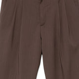 Pantaloni Norrie a gamba dritta con pieghe in marrone Costumein - uomo 