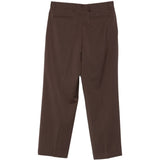 Pantaloni a gamba dritta in marrone Costumein - uomo 