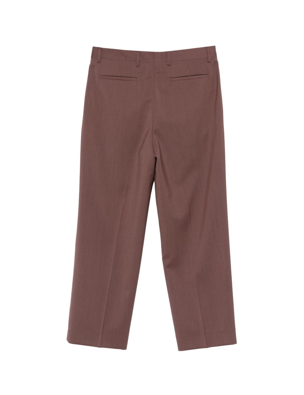Pantaloni in lana alain in marrone Costumein - uomo 