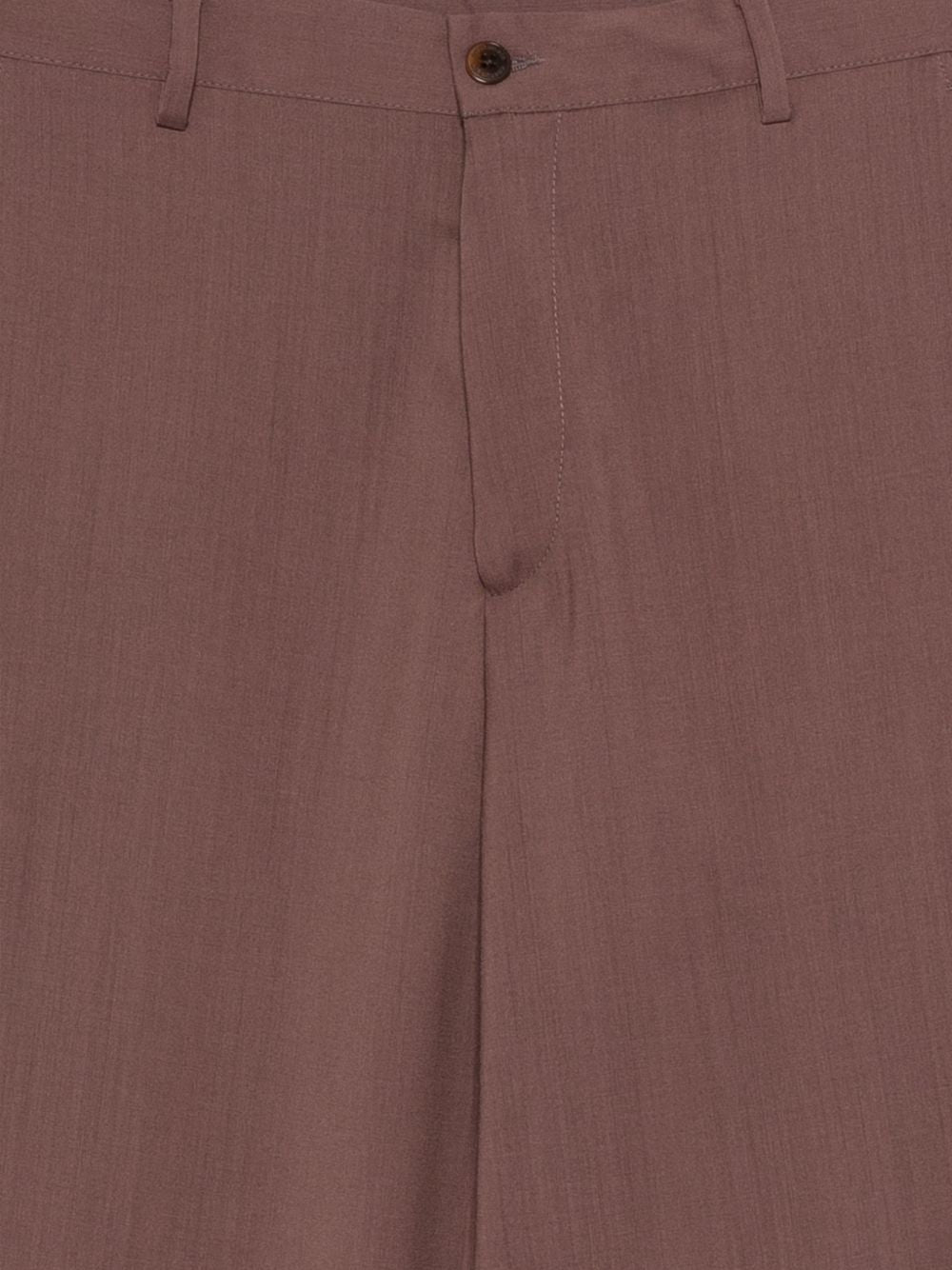 Pantaloni in lana alain in marrone Costumein - uomo 