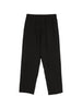 Men's Costumein black stretch trousers