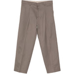 Pantaloni Vincent a gamba dritta con pieghe in beige Costumein - uomo 