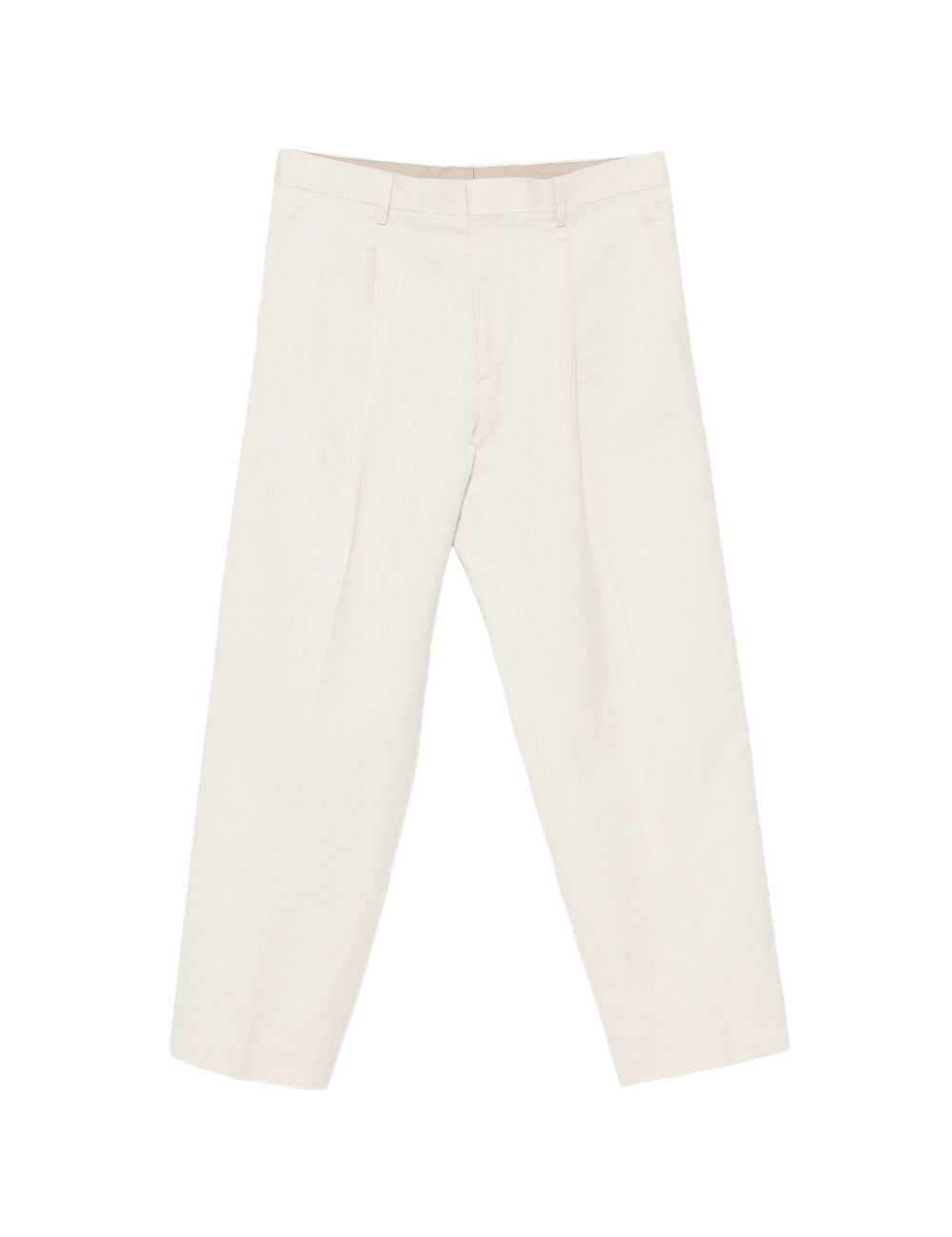 Pantaloni Vincent a gamba dritta con pieghe in bianco Costumein - uomo 