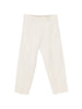 Pantaloni Vincent a gamba dritta con pieghe in bianco Costumein - uomo
