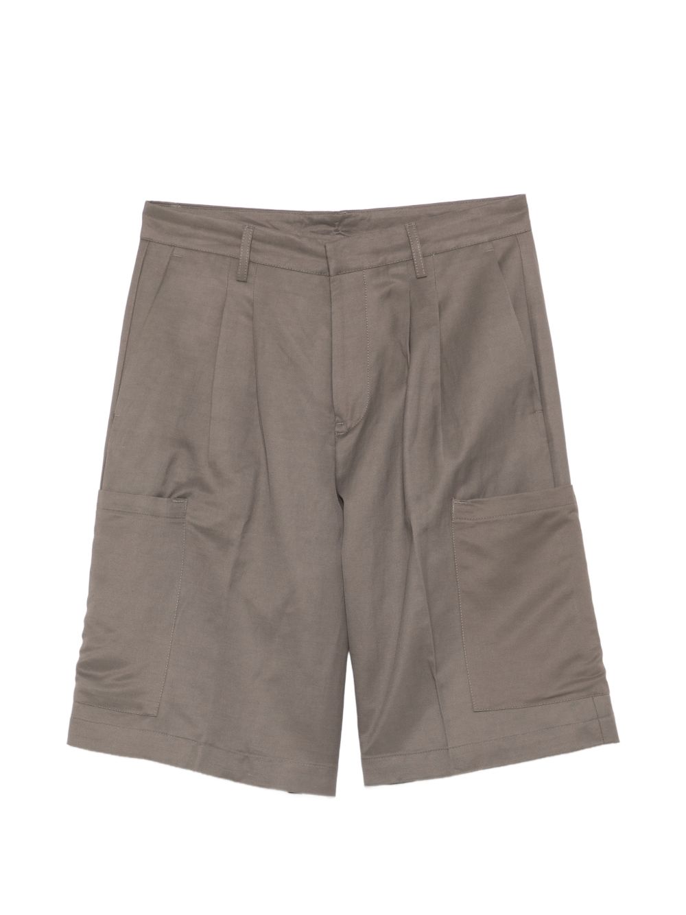 Pantaloncini cargo con pieghe in grigio Costumein - uomo 