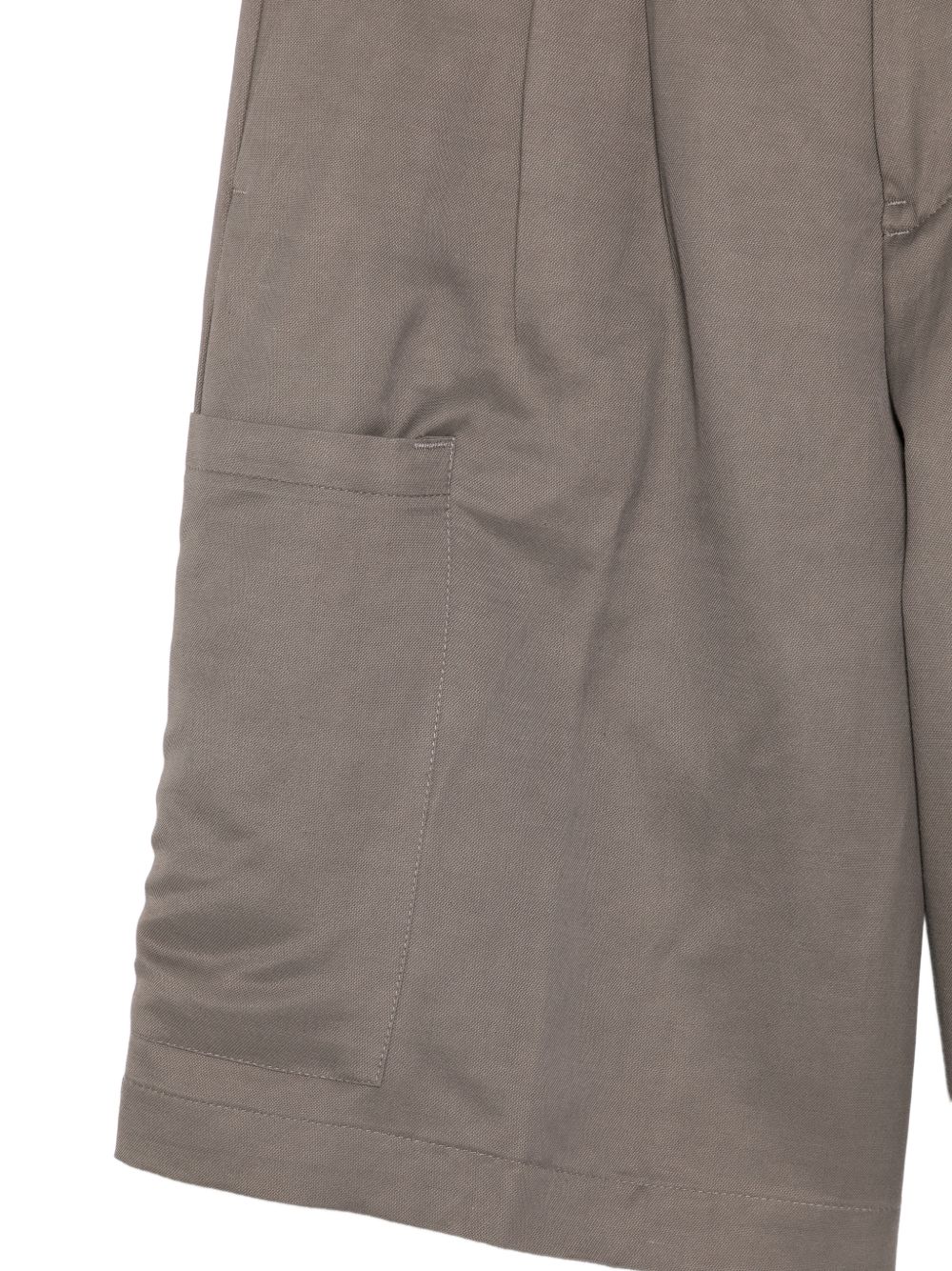 Pantaloncini cargo con pieghe in grigio Costumein - uomo 
