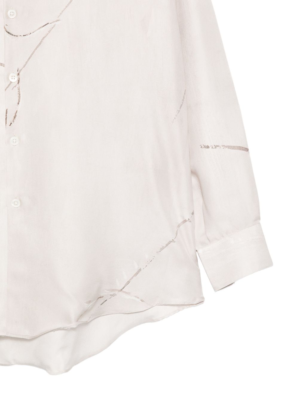 Camicia Valentino in avorio costumein - uomo 