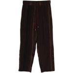 Pantaloni con vita elasticizzata in marrone Costumein - uomo 