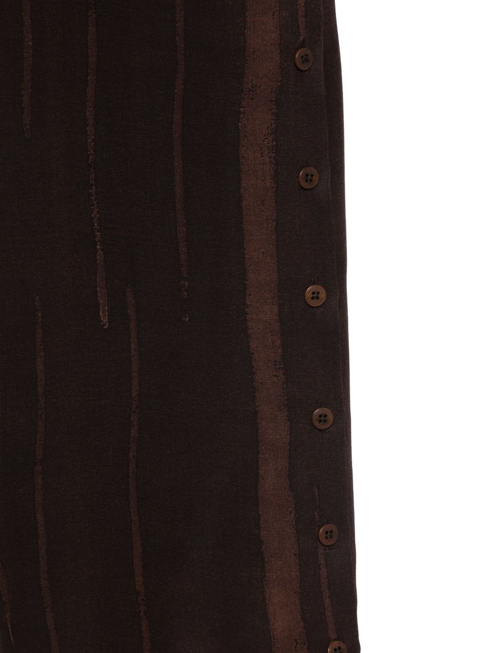 Pantaloni con vita elasticizzata in marrone Costumein - uomo 