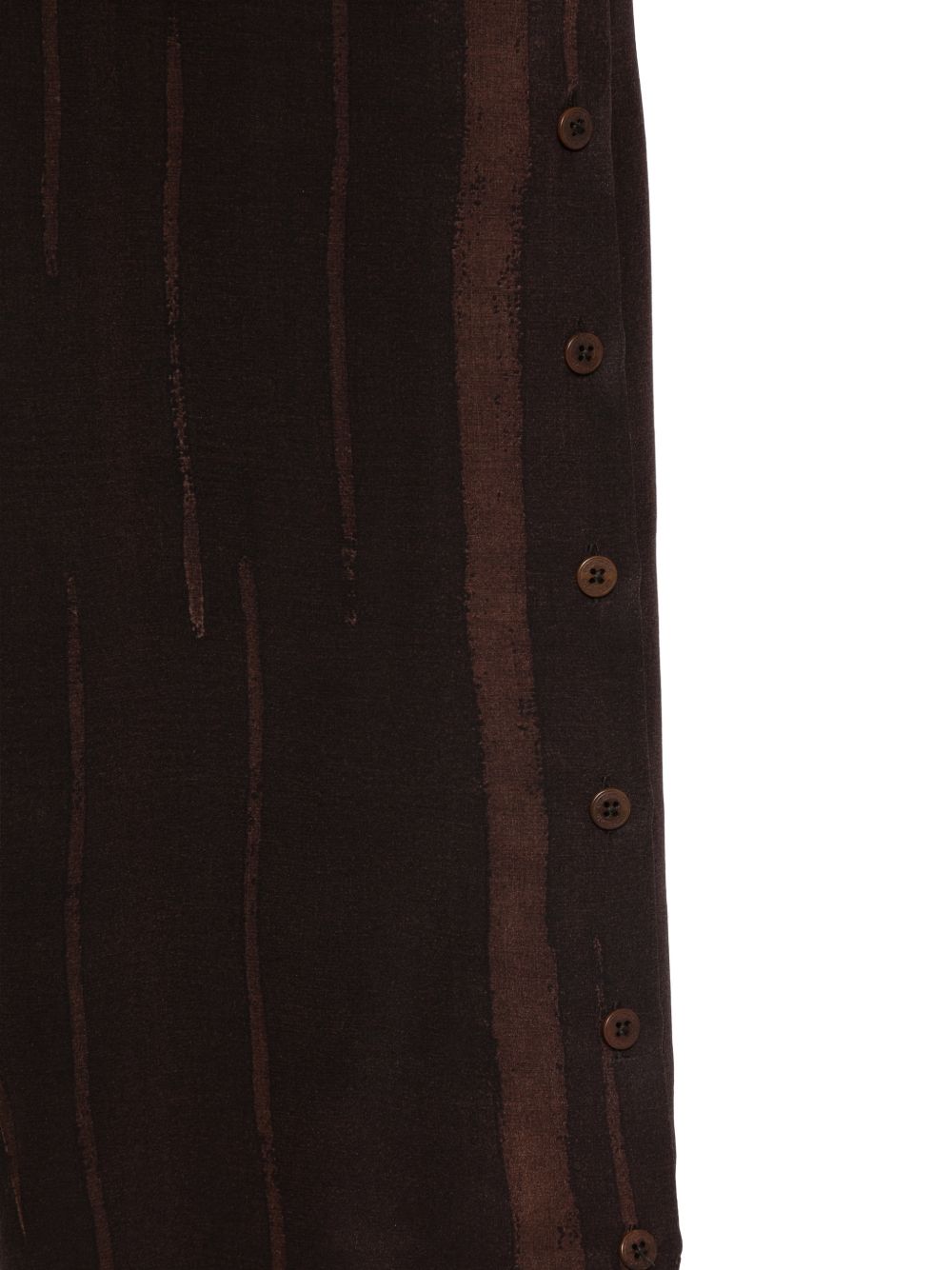 Pantaloni con vita elasticizzata in marrone Costumein - uomo 