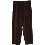 Pantaloni con vita elasticizzata in marrone Costumein - uomo 