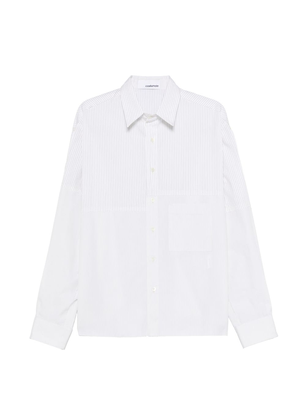 Camicia a righe in bianco Costumein - uomo 