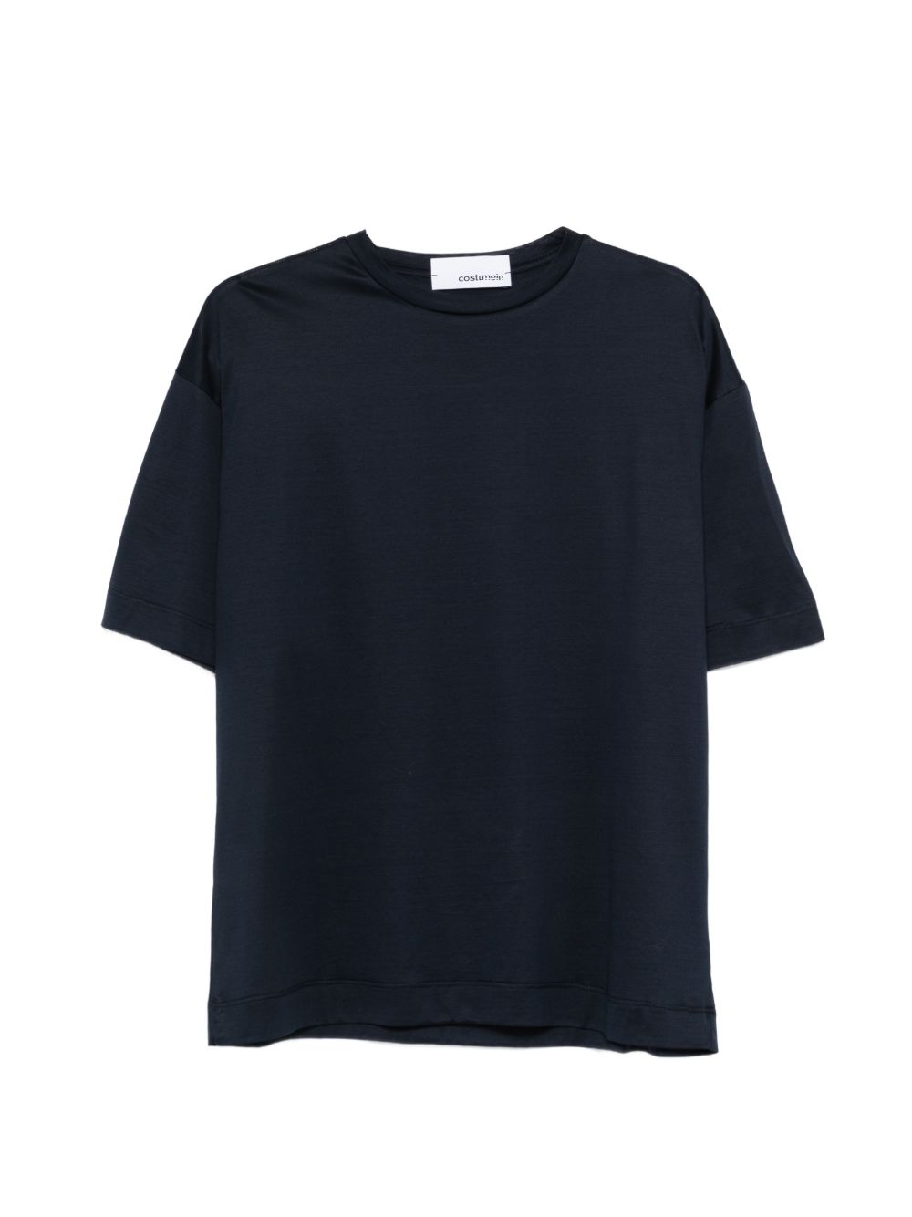 T-shirt a maniche corte in blu Costumein - uomo 