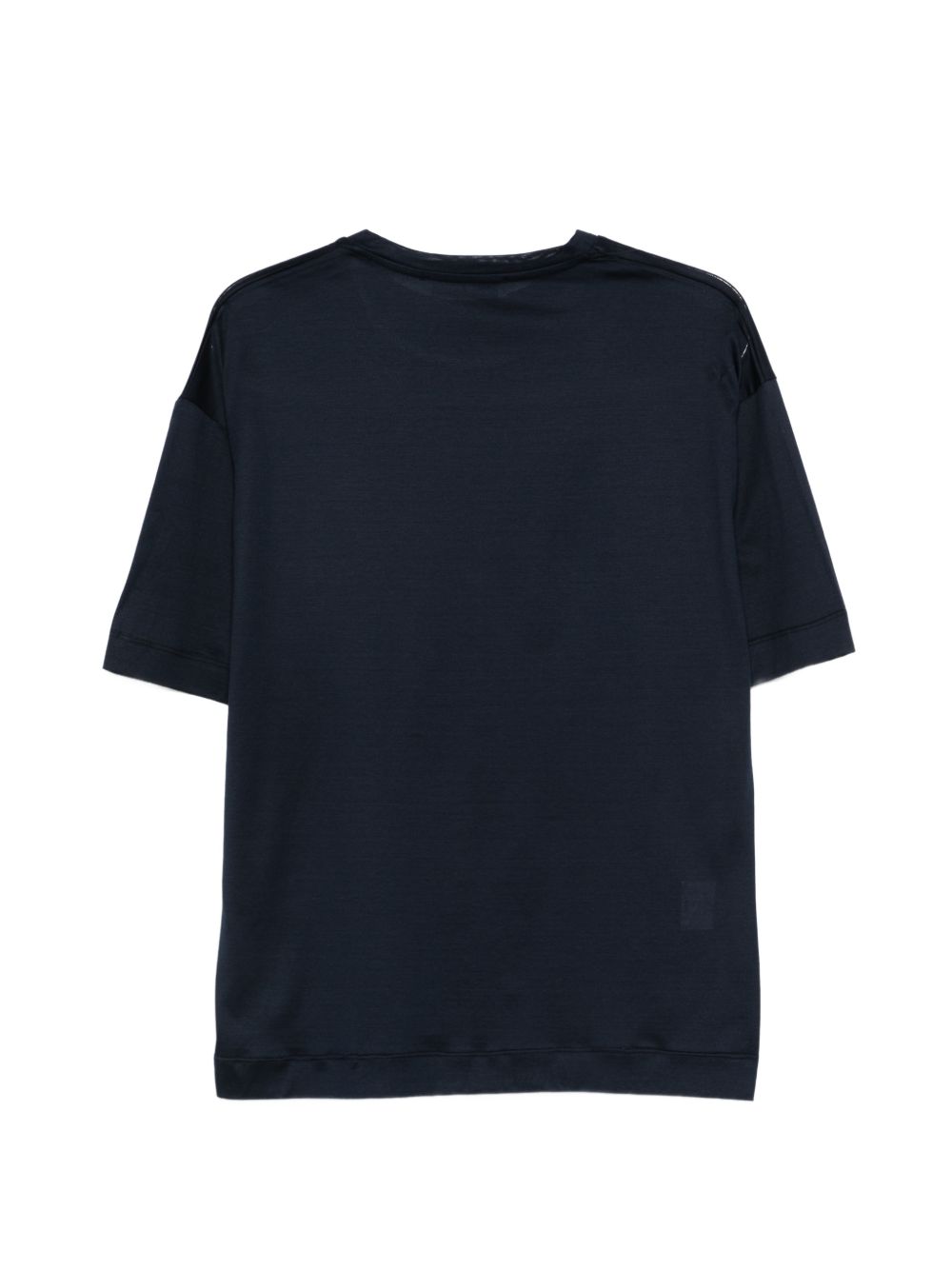 T-shirt a maniche corte in blu Costumein - uomo 