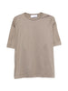 T-shirt a maniche corte in grigio Costumein - uomo
