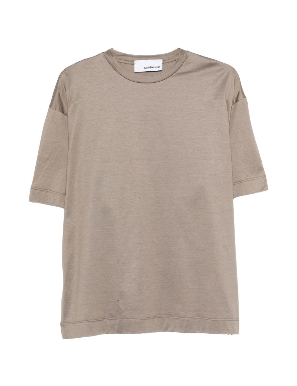 T-shirt a maniche corte in grigio Costumein - uomo 