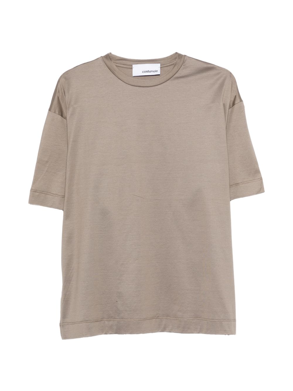 T-shirt a maniche corte in grigio Costumein - uomo 
