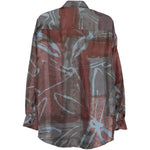 Camicia valentino con stampa multicolor costumein - uomo 