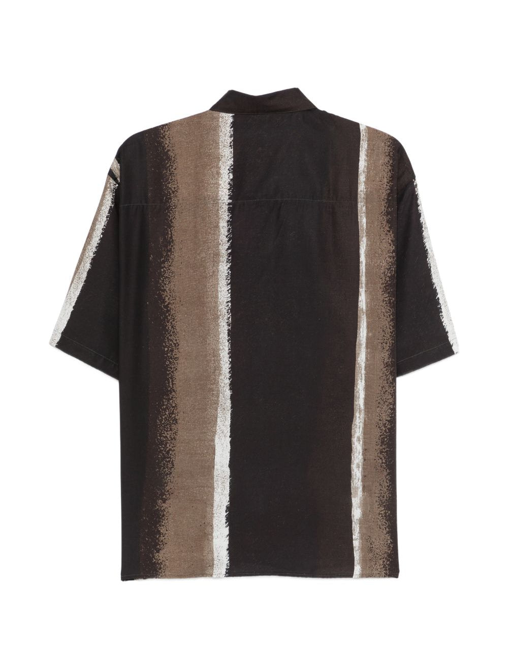 Camicia a maniche corte con stampa grafica multicolore Costumein - uomo 