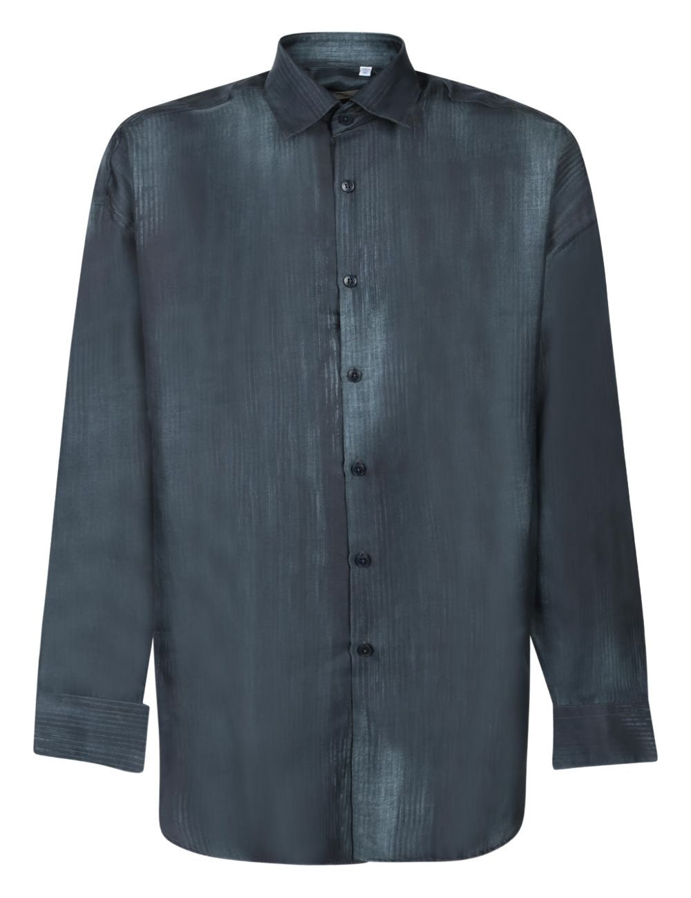 Camicia con bottoni in blu Costumein - uomo 