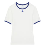T-shirt con logo in bianco Courrèges - donna 
