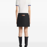 T-shirt con logo in bianco Courrèges - donna 