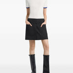T-shirt con logo in bianco Courrèges - donna 