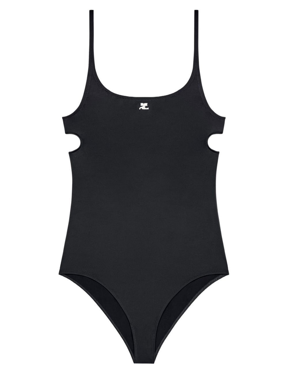 Costume da bagno con cut-out in nero Courrèges - donna 