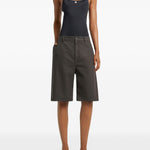 Costume da bagno con cut-out in nero Courrèges - donna 