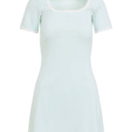 Abito con scollo quadrato in azzurro Courrèges - donna 