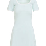 Abito con scollo quadrato in azzurro Courrèges - donna 