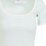 Abito con scollo quadrato in azzurro Courrèges - donna 
