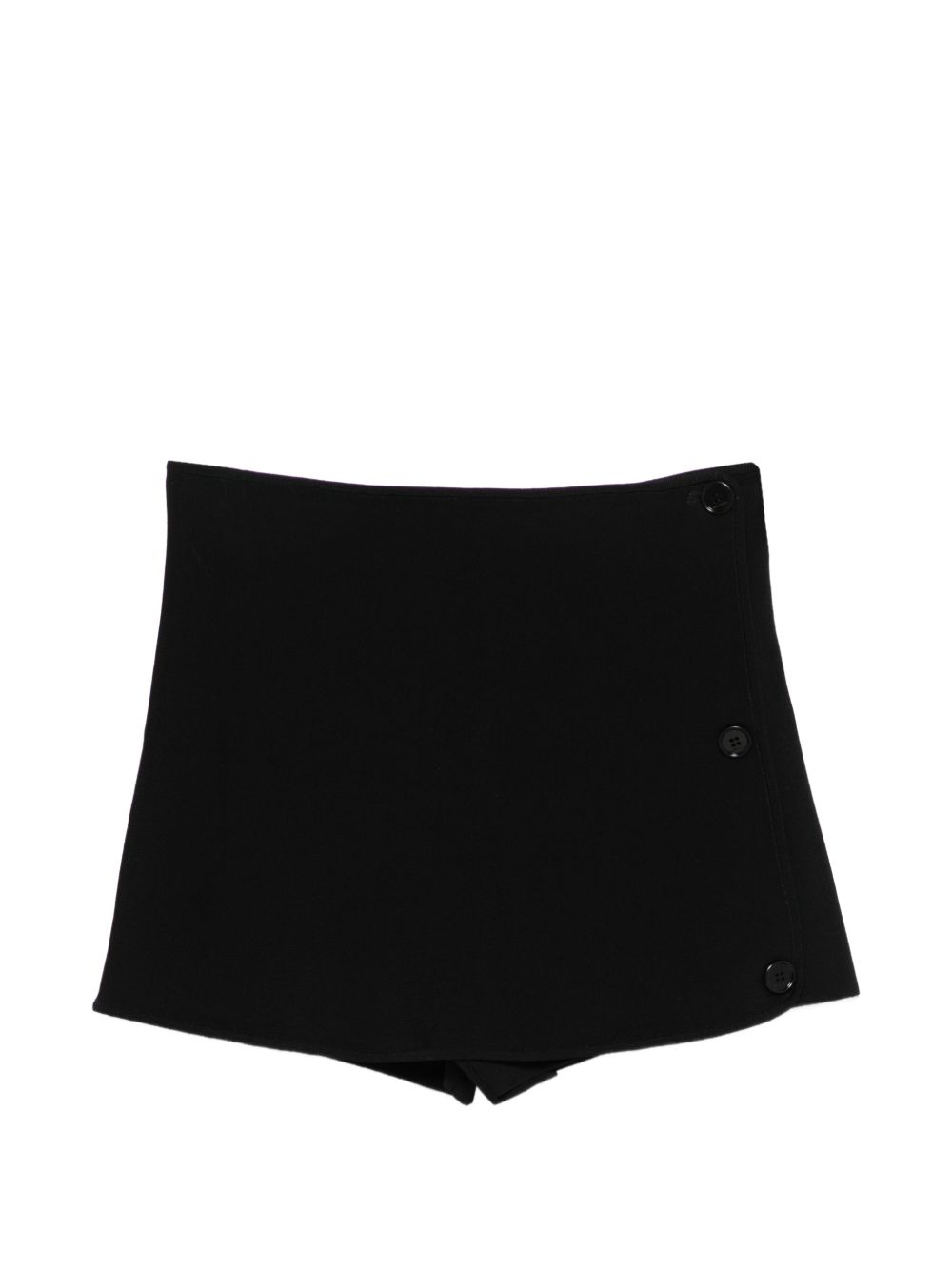 Pantaloncini con logo ricamato in bianco Courrèges - donna 