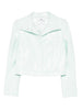 Reedition Vinyl Jacket in Courrèges Green - women