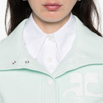 Giacca Reedition Vinyl in verde Courrèges - donna 