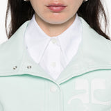 Giacca Reedition Vinyl in verde Courrèges - donna 