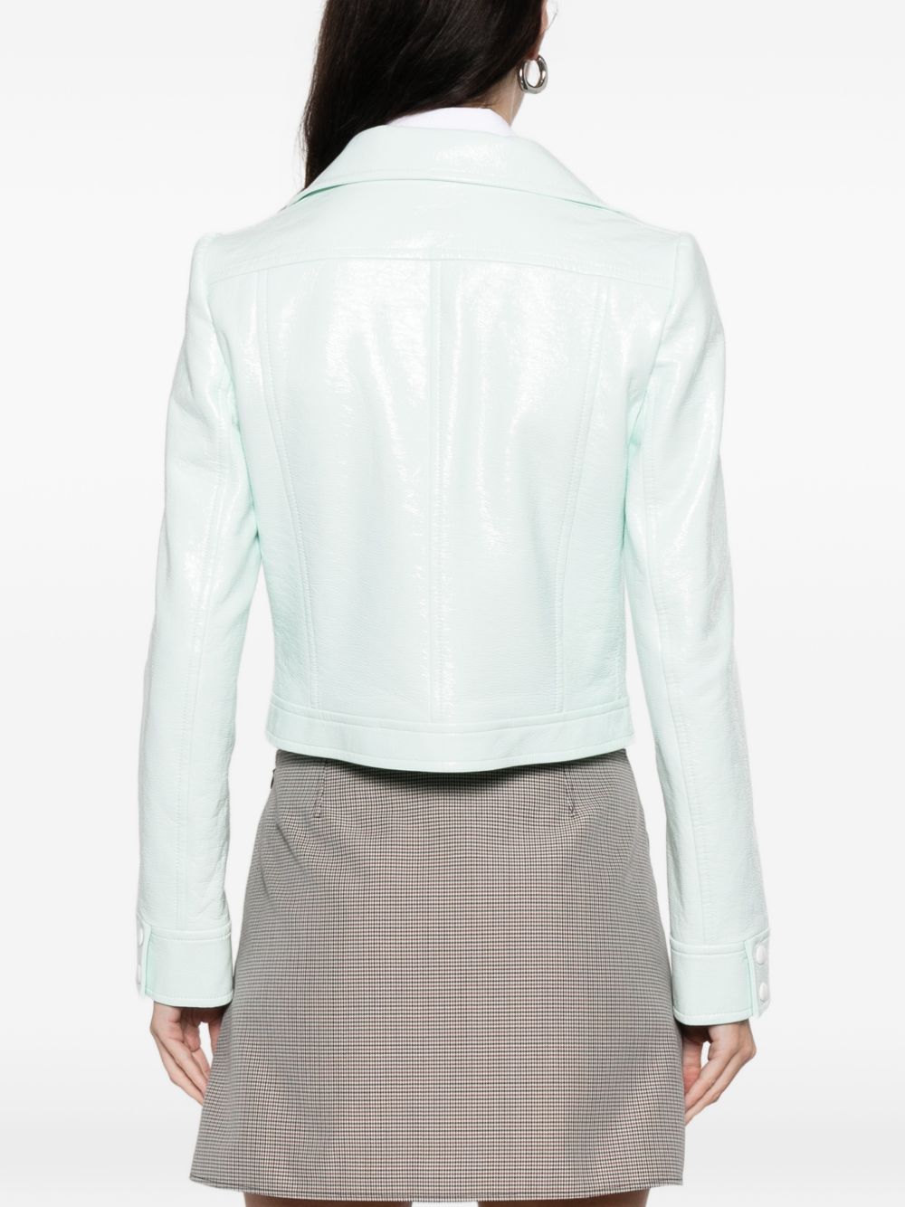 Giacca Reedition Vinyl in verde Courrèges - donna 