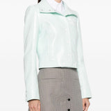 Giacca Reedition Vinyl in verde Courrèges - donna 
