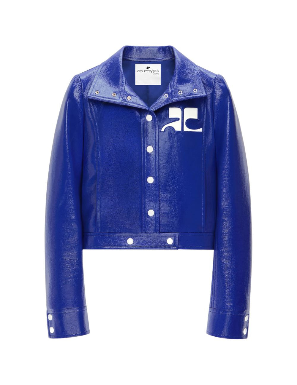 Giacca Reedition Vinyl in blu Courrèges - donna 
