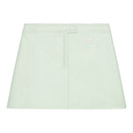 Minigonna Reedition con logo in verde Courrèges - donna 