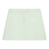 Minigonna Reedition con logo in verde Courrèges - donna 