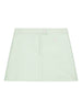 Minigonna Reedition con logo in verde Courrèges - donna