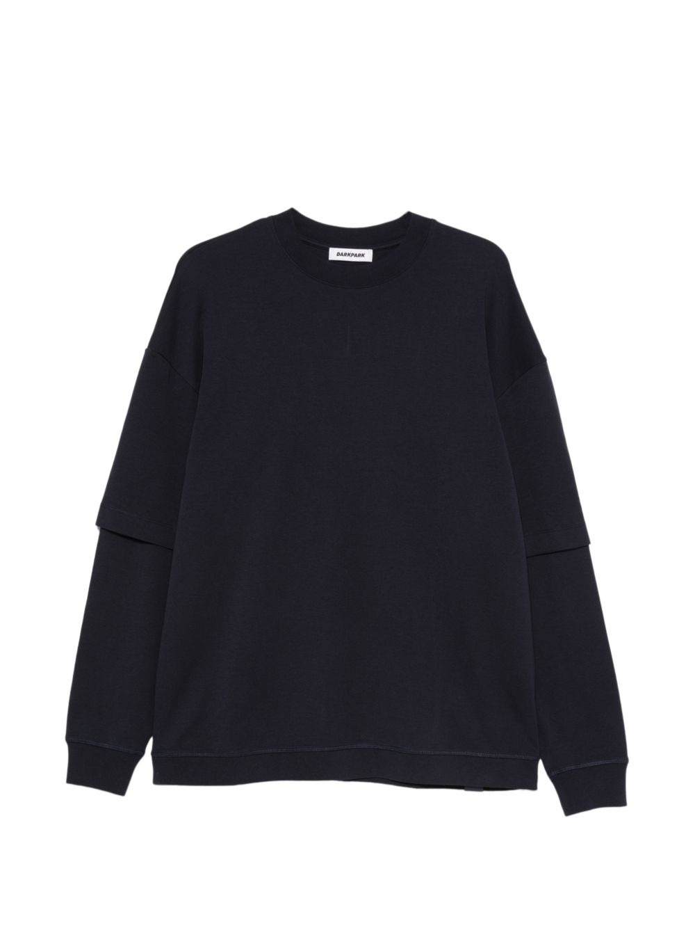 T-shirt a maniche lunghe in blu Darkpark - uomo 